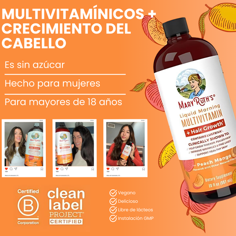 VellaFem-Multivitamínico y Crece Cabello™️