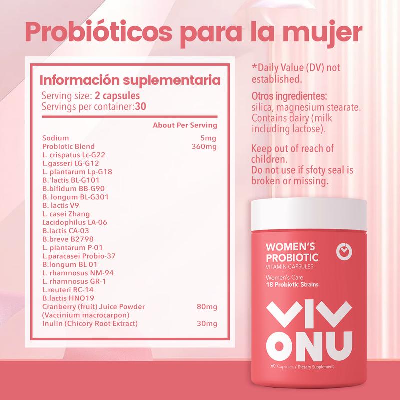 VellaFem-Probióticos para Mujer Vivonu™️