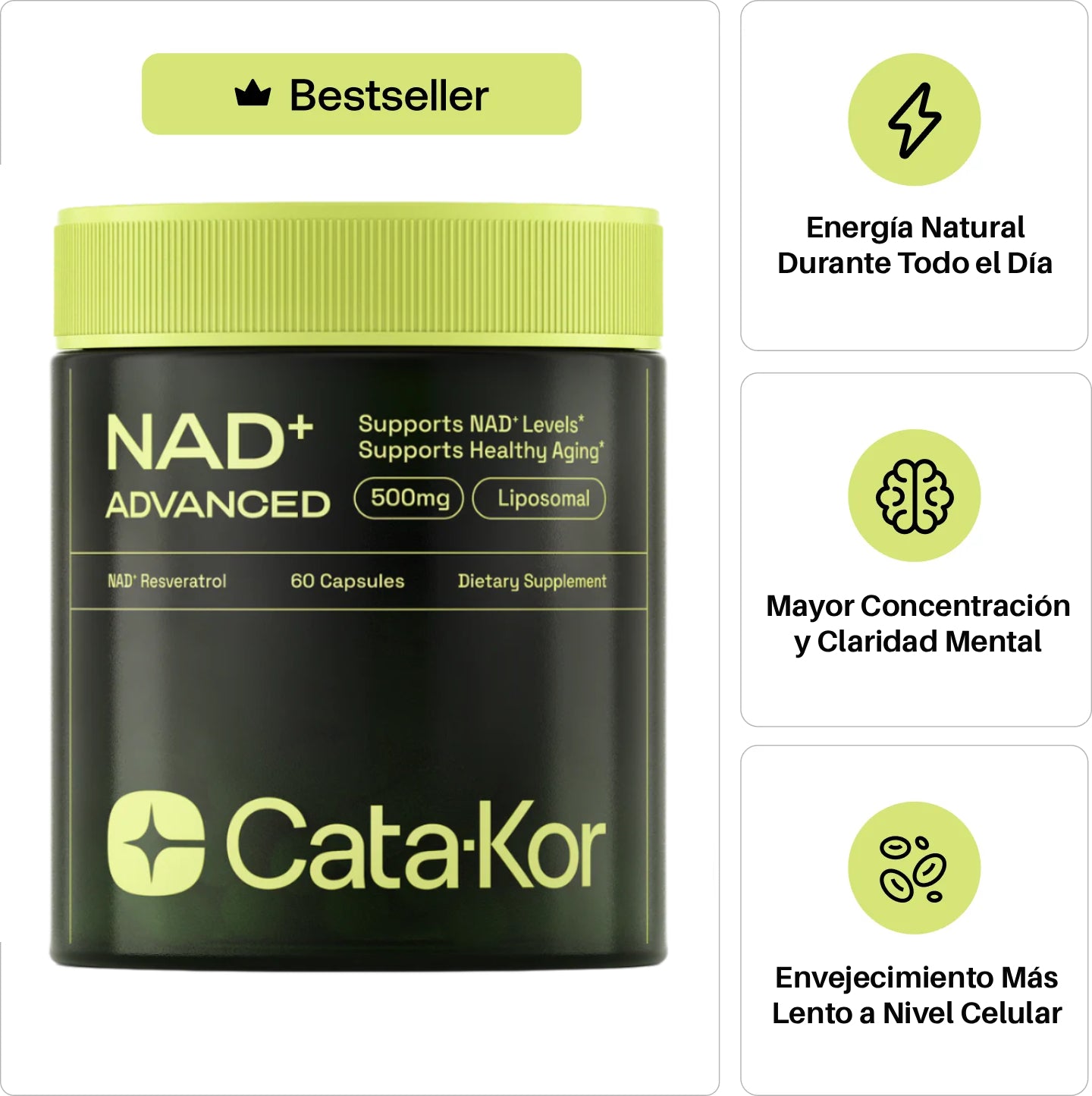 VellaFem-NAD+ Anti envejecimiento™️