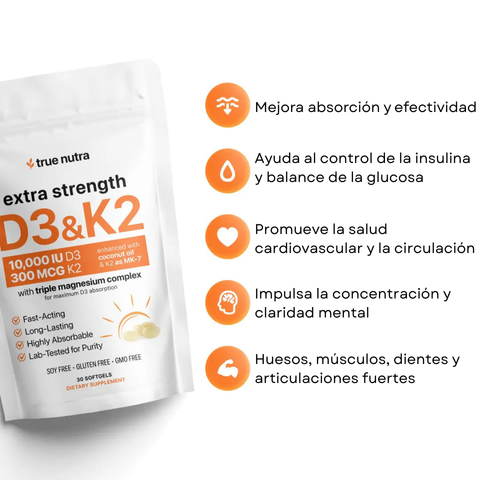 VellaFem- Paquete Vitaminas D3 + K2™️
