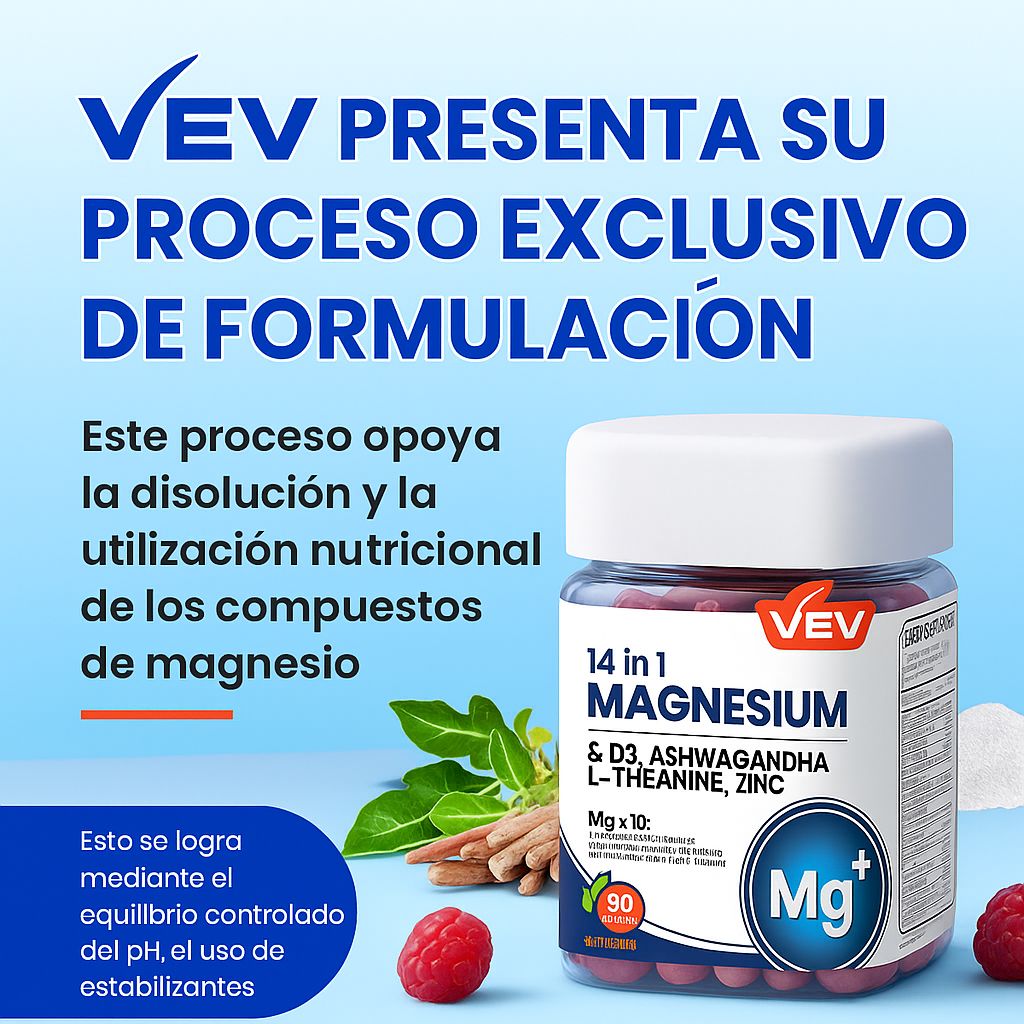 VellaFem-Gominolas Magnesio 14 en 1™️