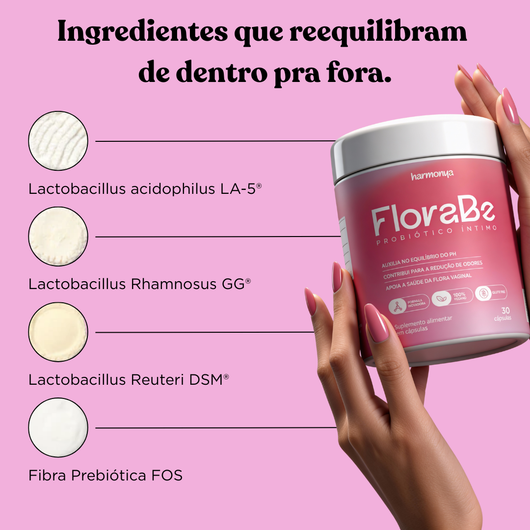 Probiótico Natural Feminino ™️ - FloraBe Equilíbrio Total
