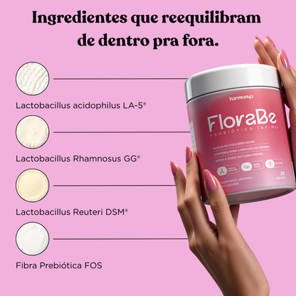 Probiótico Natural Feminino ™️ - FloraBe Equilíbrio Total