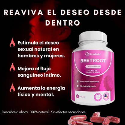 VellaFem- Cápsulas Orgánicas Beetroot™️