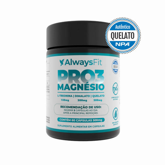 Magnésio Equilíbrio Total ™️ — Fórmula Pro3 Essencial
