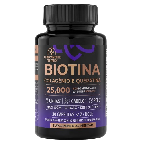 Biotina Vital™️ – Beleza, Força e Brilho de Dentro para Fora